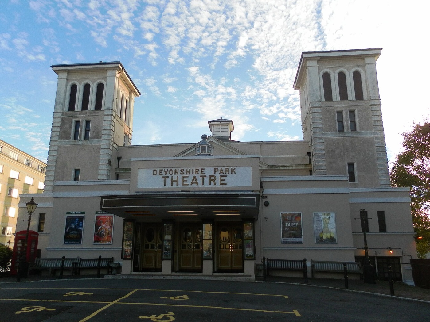 The historic Devonshire Park Theatre in Eastbourne